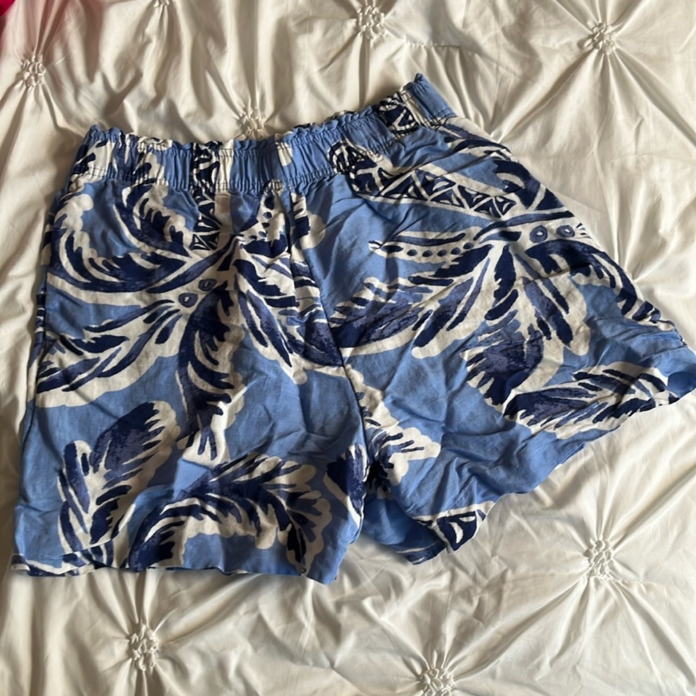 Tropical Blue Women's Shorts H&M